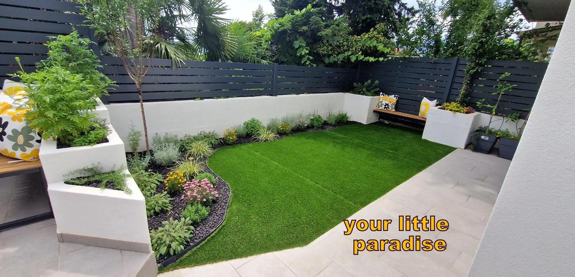 Private Fenced Garden With Bbq Area Only Minutes From The Beach - Urban Secret Kantrida Rijeka Apartment
