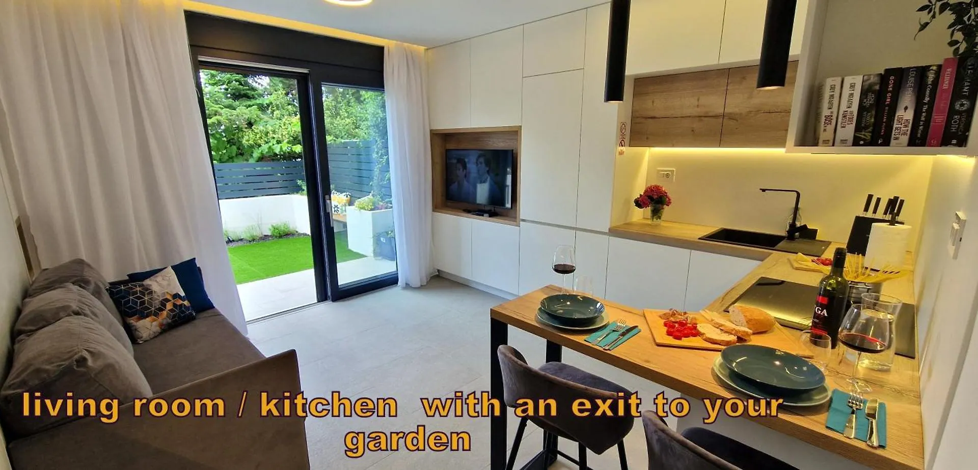 아파트 Private Fenced Garden With Bbq Area Only Minutes From The Beach - Urban Secret Kantrida 리예카